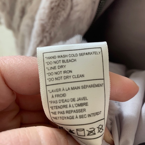 BB Dakota Faux Fur Bomber Jacket with Collar - Picture 6 of 7